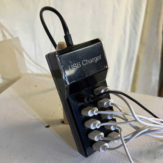 10 Port USB Charging Station